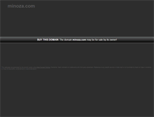 Tablet Screenshot of minoza.com